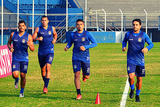 Profissional do São Caetano segue treinando forte para a Copa Paulista