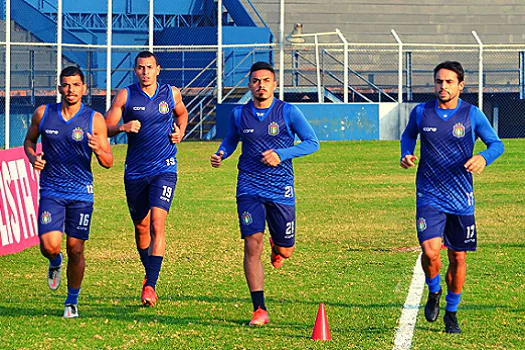 Profissional do São Caetano segue treinando forte para a Copa Paulista