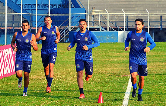 Profissional do São Caetano segue treinando forte para a Copa Paulista