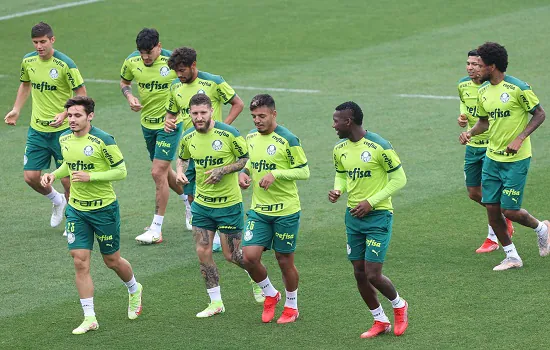 Palmeiras termina preparação para encarar o Juventude pelo Brasileirão