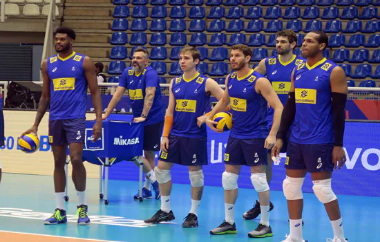 Vôlei Masculino: Brasil estreia em casa contra a Bulgária