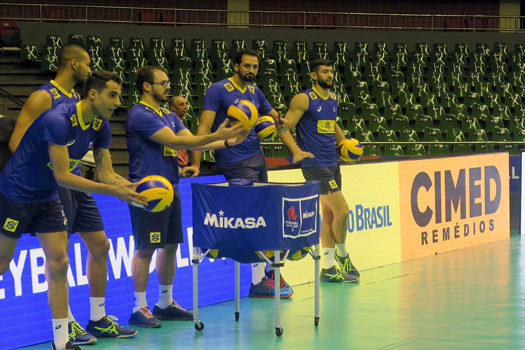 Vôlei Masculino: Brasil enfrenta a França nesta sexta-feira, em Brasília