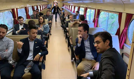 CPTM faz viagem teste de trem turístico para a Baixada Santista partindo do ABC