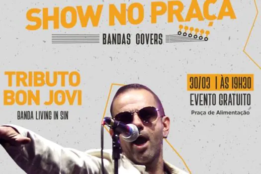 Shopping Praça da Moça recebe apresentação de Bon Jovi Cover