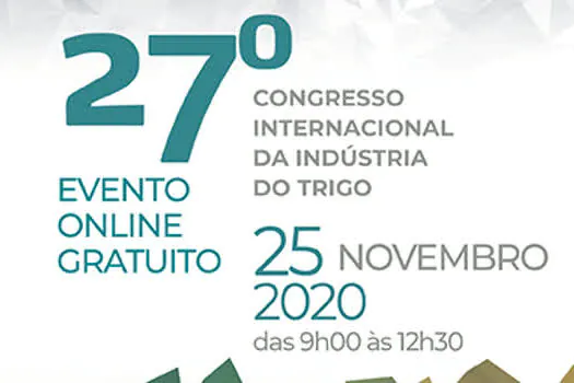 Congresso do Trigo 2020 será online e gratuito