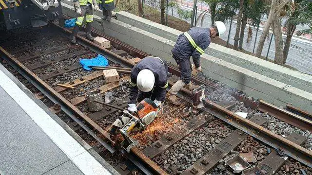 ViaMobilidade atinge a marca de 20 km de trilhos substituídos nas Linhas 8 e 9