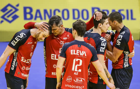 Troféu Super Vôlei: Apan/Eleva/Blumenau e EMS Taubaté Funvic estão nas semifinais