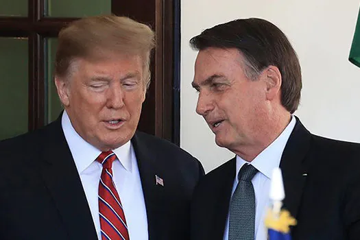 ‘Trump é meu ídolo’, diz Bolsonaro diante de comparação feita por jornalista