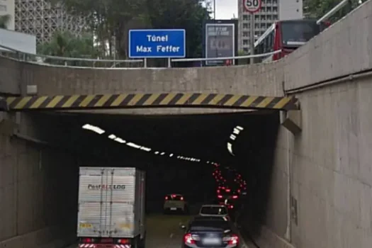 SP: Túnel Max Feffer será interditado no sentido centro para manutenção nesta sexta (22)