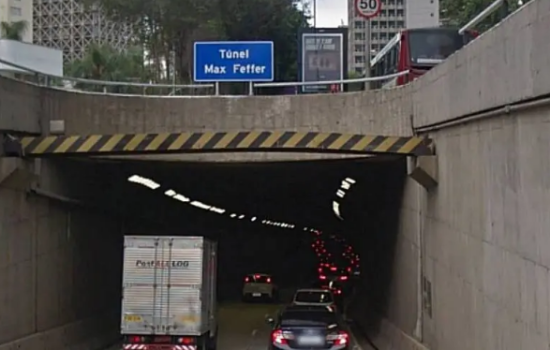 SP: Túnel Max Feffer será interditado no sentido centro para manutenção nesta sexta (22)