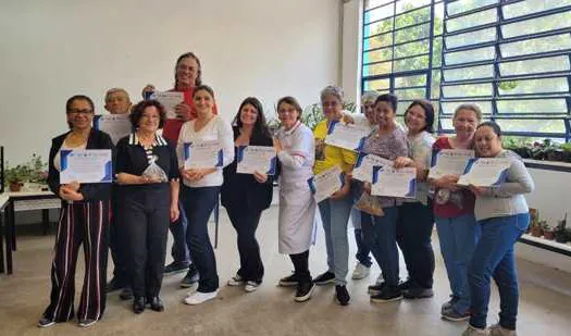 Fundo Social forma mais uma turma de gastronomia