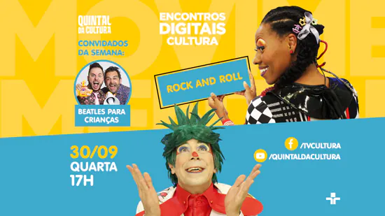 Quintal da Cultura leva rock and roll para a garotada