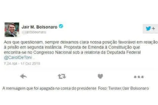 Carlos assume autoria de postagem em perfil de Bolsonaro