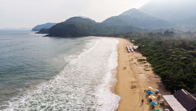 Praia do Prumirim em Ubatuba (SP)