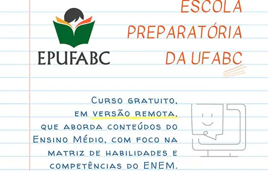 UFABC abre inscrições para curso gratuito preparatório para o Enem