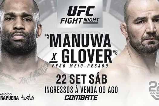 Acompanhe a programação do São Paulo UFC® Fight Night