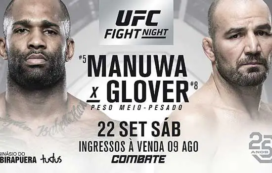 Acompanhe a programação do São Paulo UFC® Fight Night