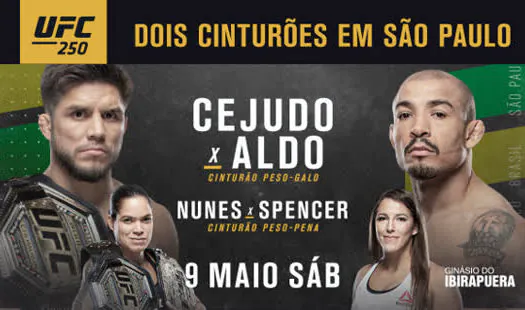 UFC® retorna a São Paulo no dia 9 de maio com duas disputas de cinturão