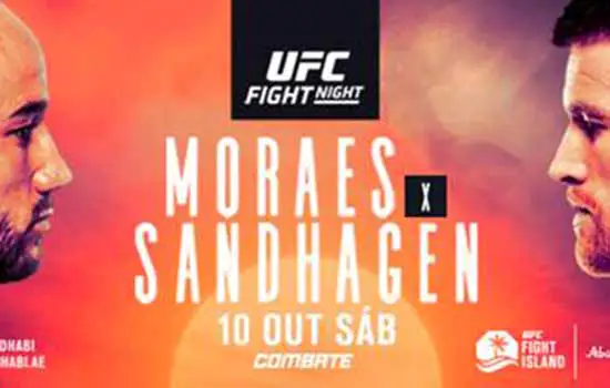 UFC Fight Night: Moraes é nocauteado por Sandhagen