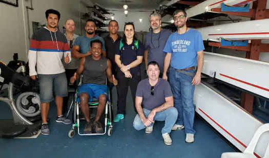 UFSCar desenvolve adaptações em barco a remo para atleta paralímpico