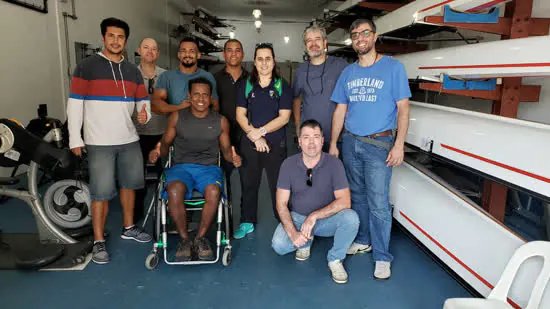 UFSCar desenvolve adaptações em barco a remo para atleta paralímpico