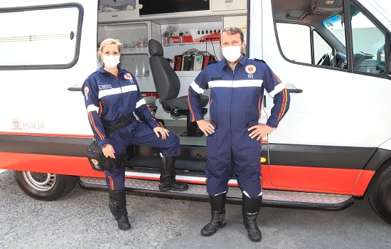 Mauá recebe novos uniformes para os profissionais da Samu