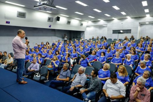 Auricchio participa do início das aulas da UniSênior