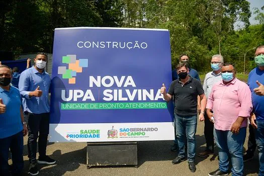 Prefeito Orlando Morando dá início à construção da nova UPA Silvina