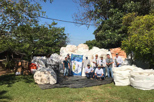 Projeto recolhe 200 toneladas de embalagens vazias de defensivos agrícolas