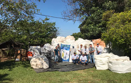 Projeto recolhe 200 toneladas de embalagens vazias de defensivos agrícolas