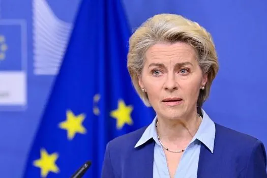 Von der Leyen reafirma compromisso da UE em financiar reconstrução da Ucrânia