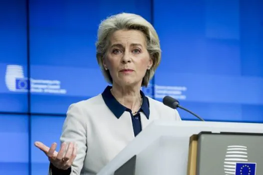 Ursula Von der Leyen reforça que UE apoiará Ucrânia pelo tempo que for necessário