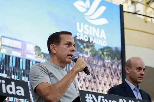 Doria inicia as obras de revitalização da Usina São Paulo no Rio Pinheiros