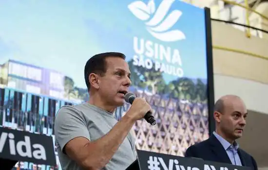 Doria inicia as obras de revitalização da Usina São Paulo no Rio Pinheiros