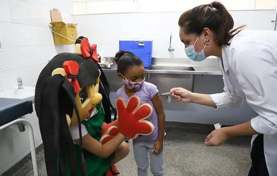 Diadema vai vacinar alunos de 5 a 11 anos nas escolas da cidade