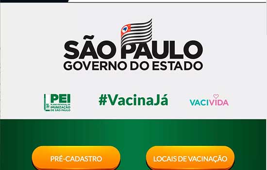 Site “Vacina Já” contabiliza 1 milhão de pré-cadastros em dois dias