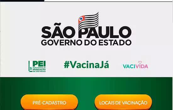 Governo de SP lança tira-dúvidas sobre vacinação no site “Vacina Já”