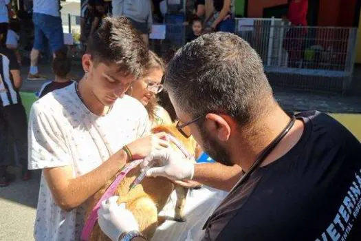 Ribeirão Pires promove vacinação antirrábica para cães e gatos no Festival do Chocolate