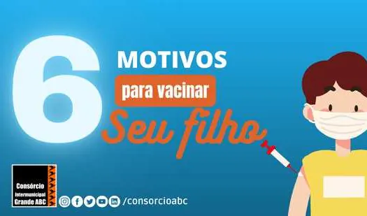 Campanha de multivacinação no Grande ABC termina na próxima sexta-feira (30)