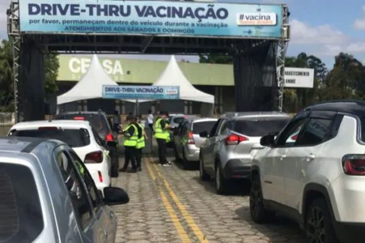 Santo André aplica mais de 9 mil vacinas contra Covid e gripe no feriado prolongado