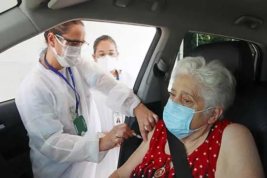 Santo André vacina idosos com 80 anos ou mais neste fim de semana