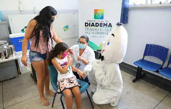 Poliomielite e multivacinação: Diadema terá campanha de atualização vacinal em agosto