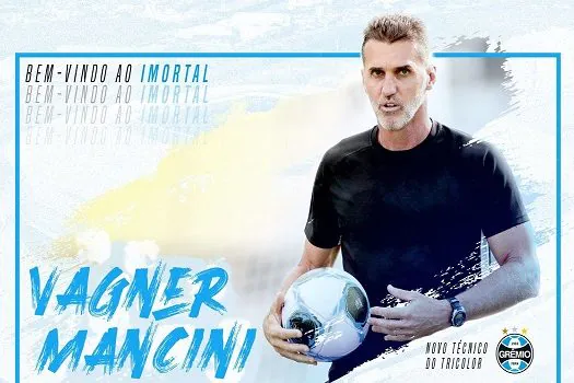 Grêmio anuncia Vagner Mancini como novo treinador