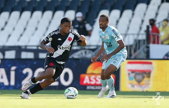 Vasco vence o Santos e fica próximo de deixar a zona de rebaixamento