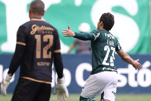 Palmeiras bate Santo André e se isola como líder do Grupo C do Paulistão