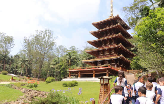 Vencedores da Gincana Cooperativa de Ribeirão Pires visitam Torre de Miroku