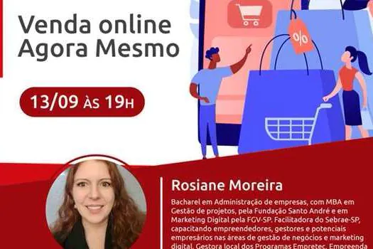 ACISA e SEBRAE promovem palestra gratuita sobre vendas online