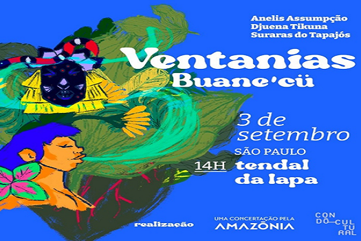 Espetáculo Ventanias acontecerá no Baile na Terra em comemoração ao Dia da Amazônia