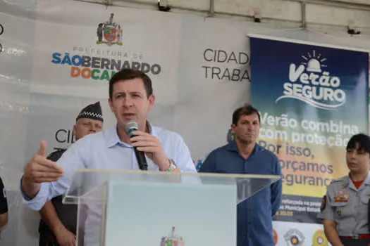 São Bernardo lança Operação Verão Seguro