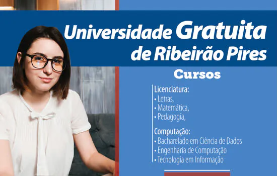 Univesp abre inscrições para cursos gratuitos no polo de Ribeirão Pires